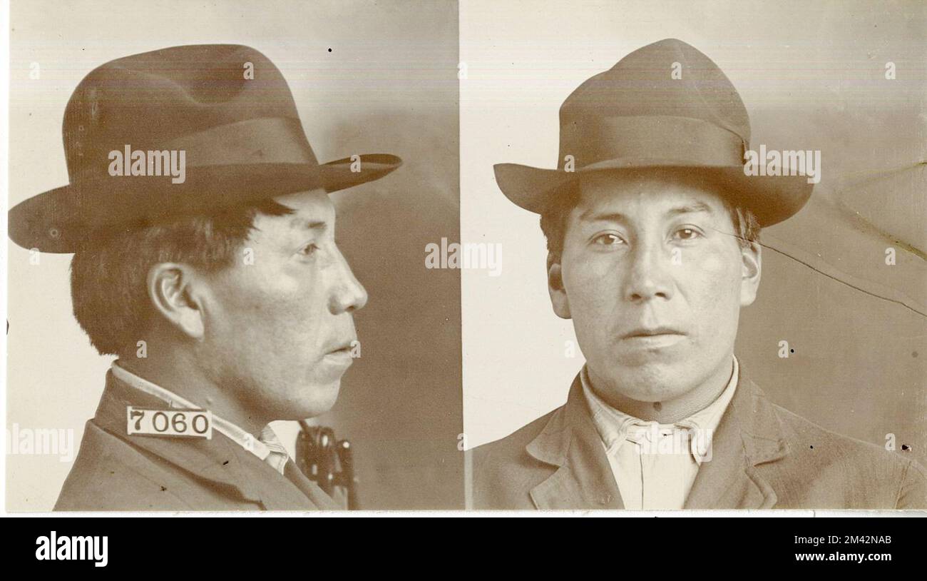 Fotografia di John D. Keeble. Bureau of Prisons, Inmate casi fascicoli. Foto Stock