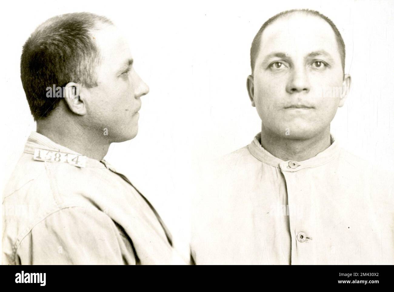 Fotografia di Frank Johnson. Bureau of Prisons, Inmate casi fascicoli. Foto Stock