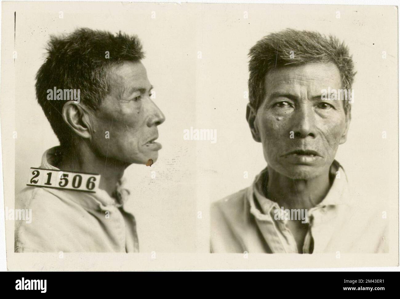 Fotografia di Yee Ling. Bureau of Prisons, Inmate casi fascicoli. Foto Stock