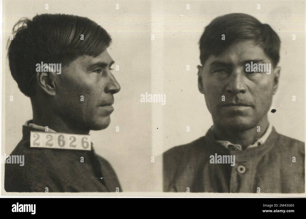 Fotografia di Gesù Salazar. Bureau of Prisons, Inmate casi fascicoli. Foto Stock