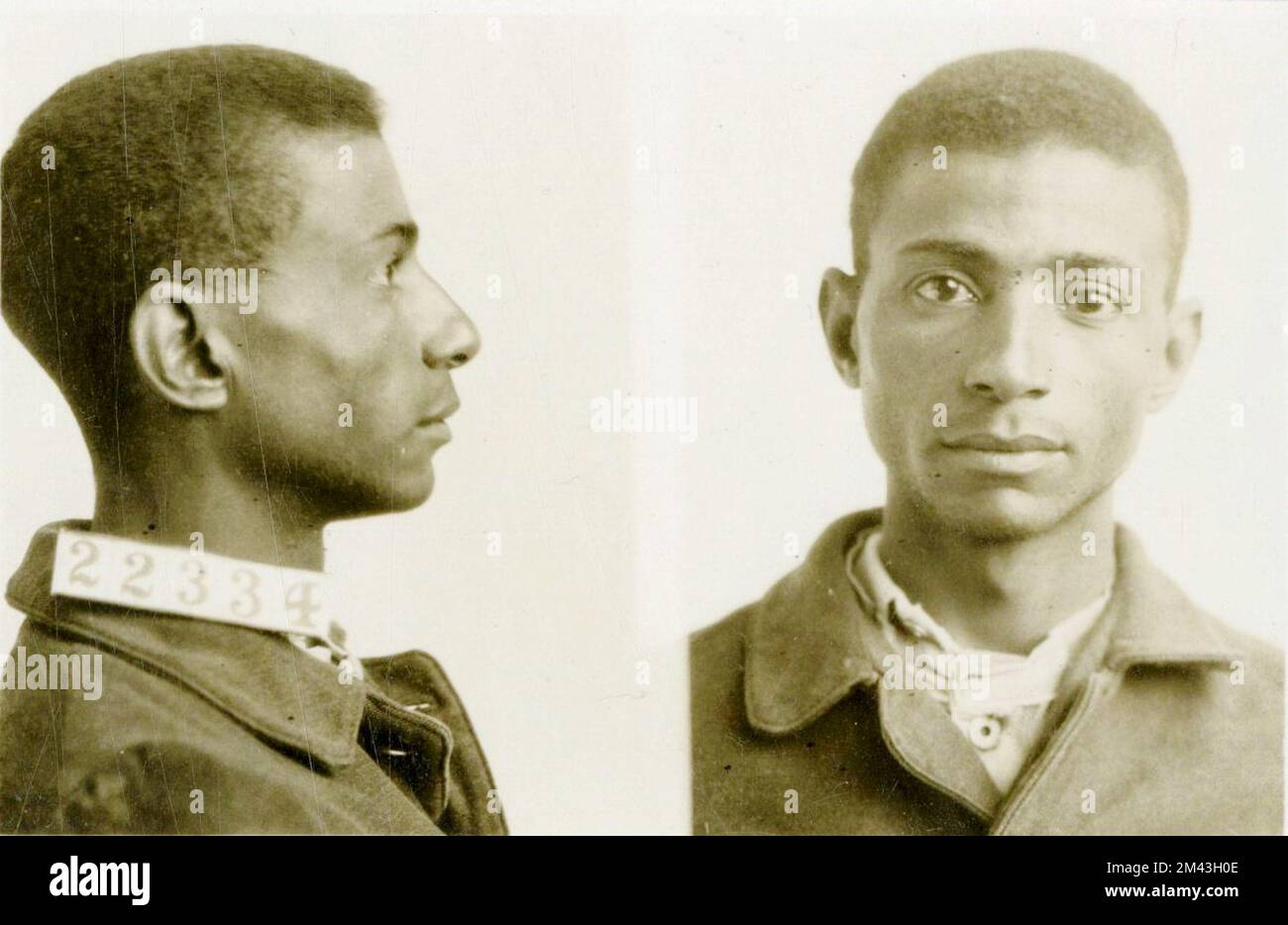 Fotografia di Otis Walker. Bureau of Prisons, Inmate casi fascicoli. Foto Stock