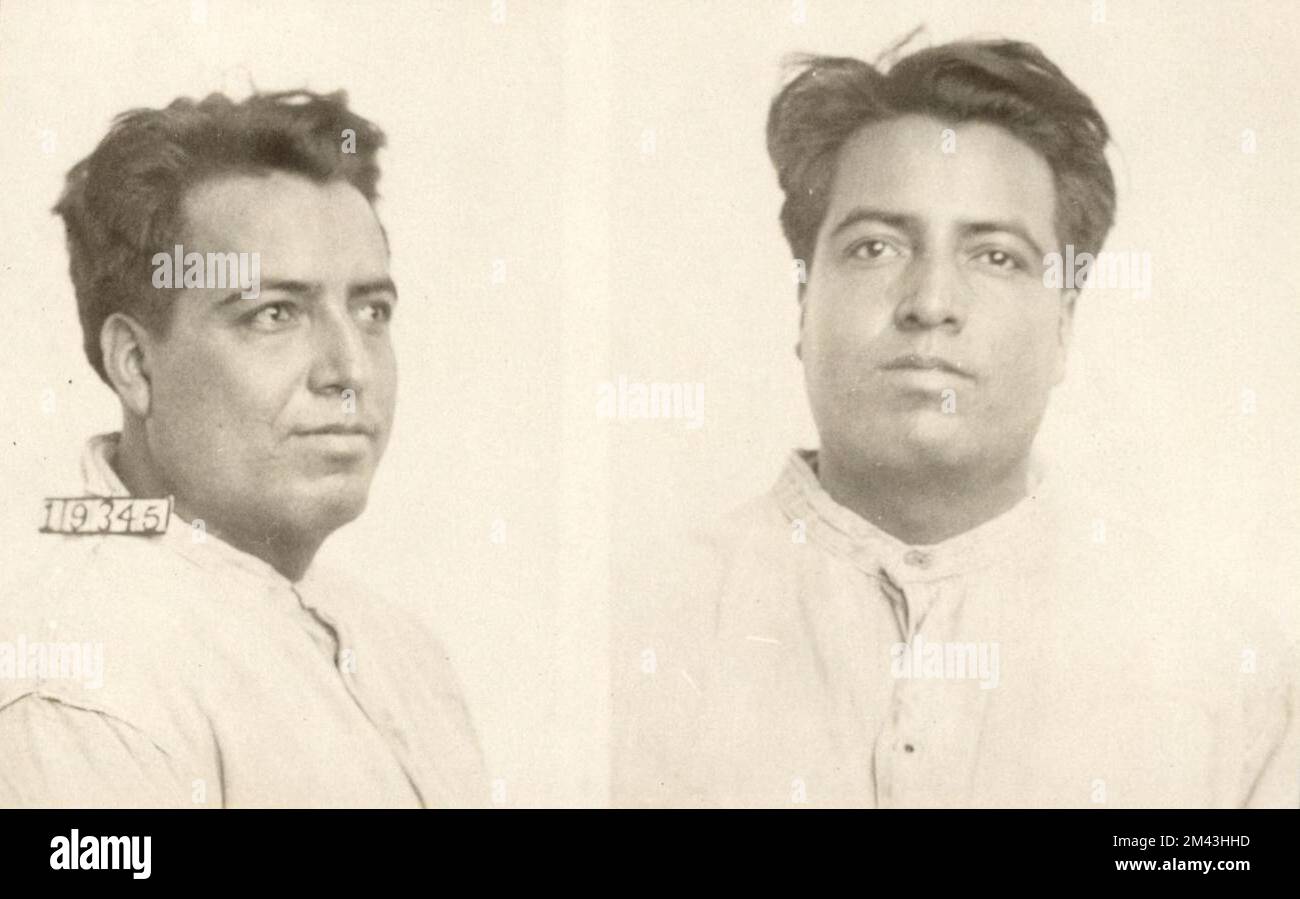 Fotografia di Juan Perez. Bureau of Prisons, Inmate casi fascicoli. Foto Stock