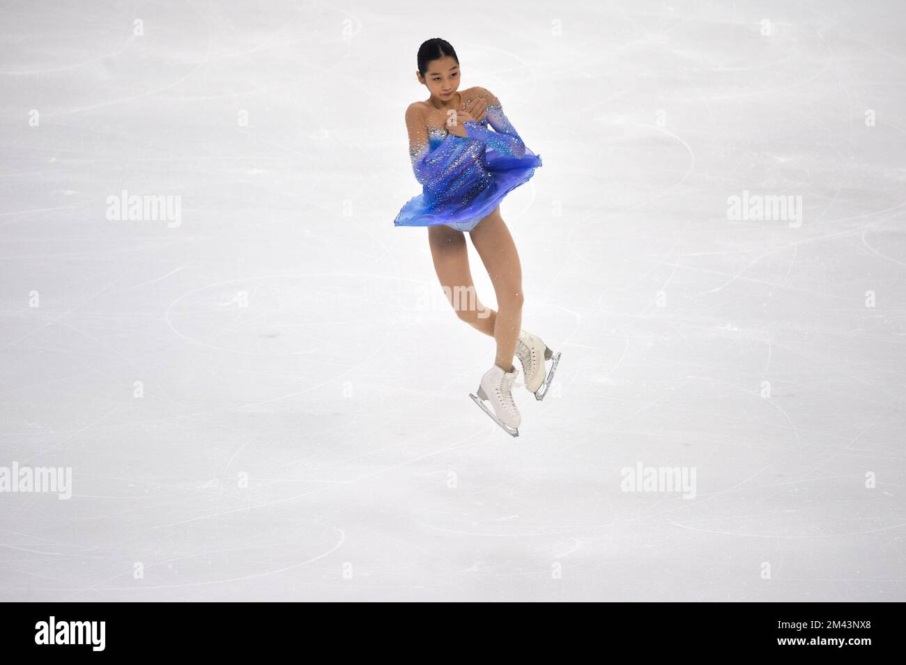 9 dicembre 2022, Torino, Piemonte/Torino, Italia: Jia Shin nel corso del Gran Premio di Figura 2022 della ISU a Palavela il 09 dicembre 2022 a Torino. (Credit Image: © Alberto Gandolfo/Pacific Press via ZUMA Press Wire) Foto Stock