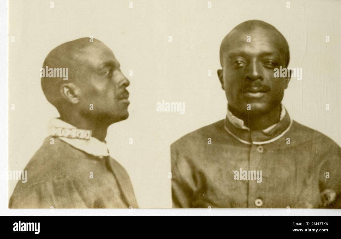 Fotografia di James Harris. Bureau of Prisons, Inmate casi fascicoli. Foto Stock