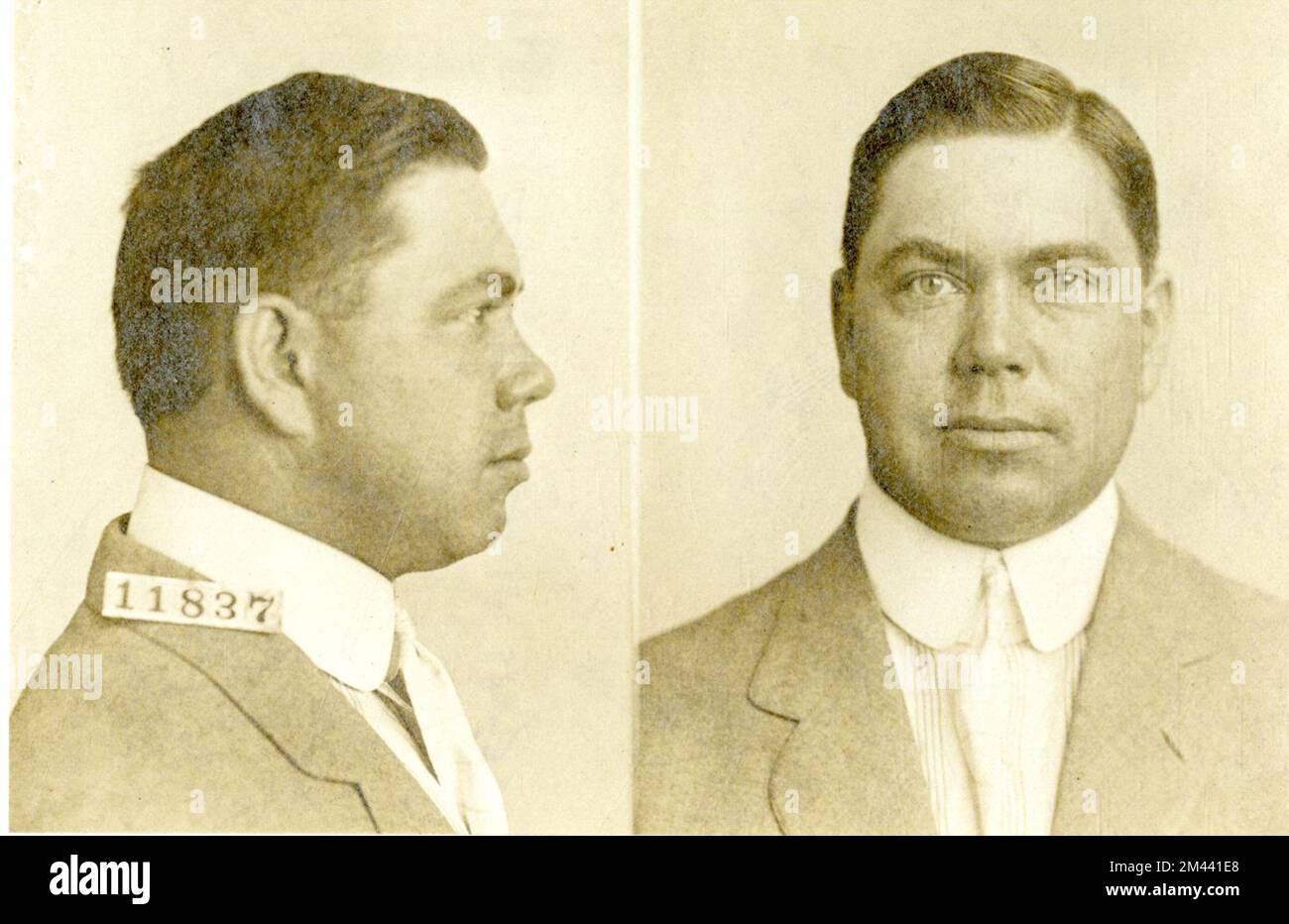 Fotografia di Charles Daniels. Bureau of Prisons, Inmate casi fascicoli. Foto Stock