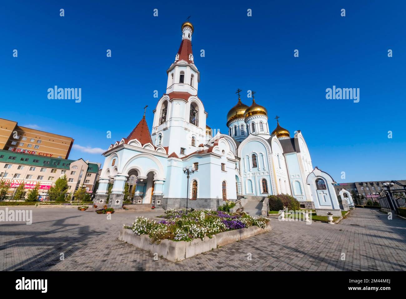 Chiesa di Kazan icona della Madre di Dio, Chita, Zabaykalsky Krai, Russia Foto Stock