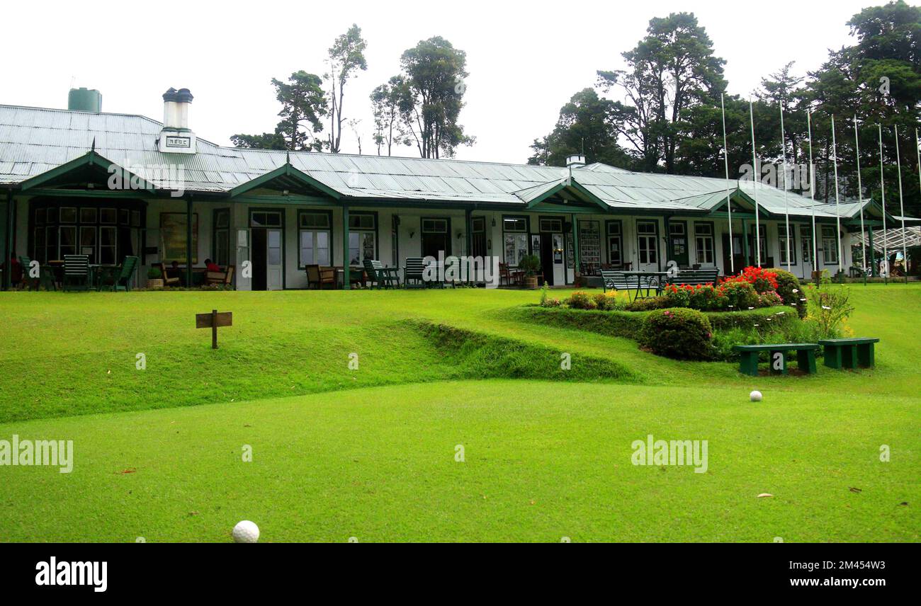 Nuwara Eliya Golf Club, Sri Lanka. Foto Stock