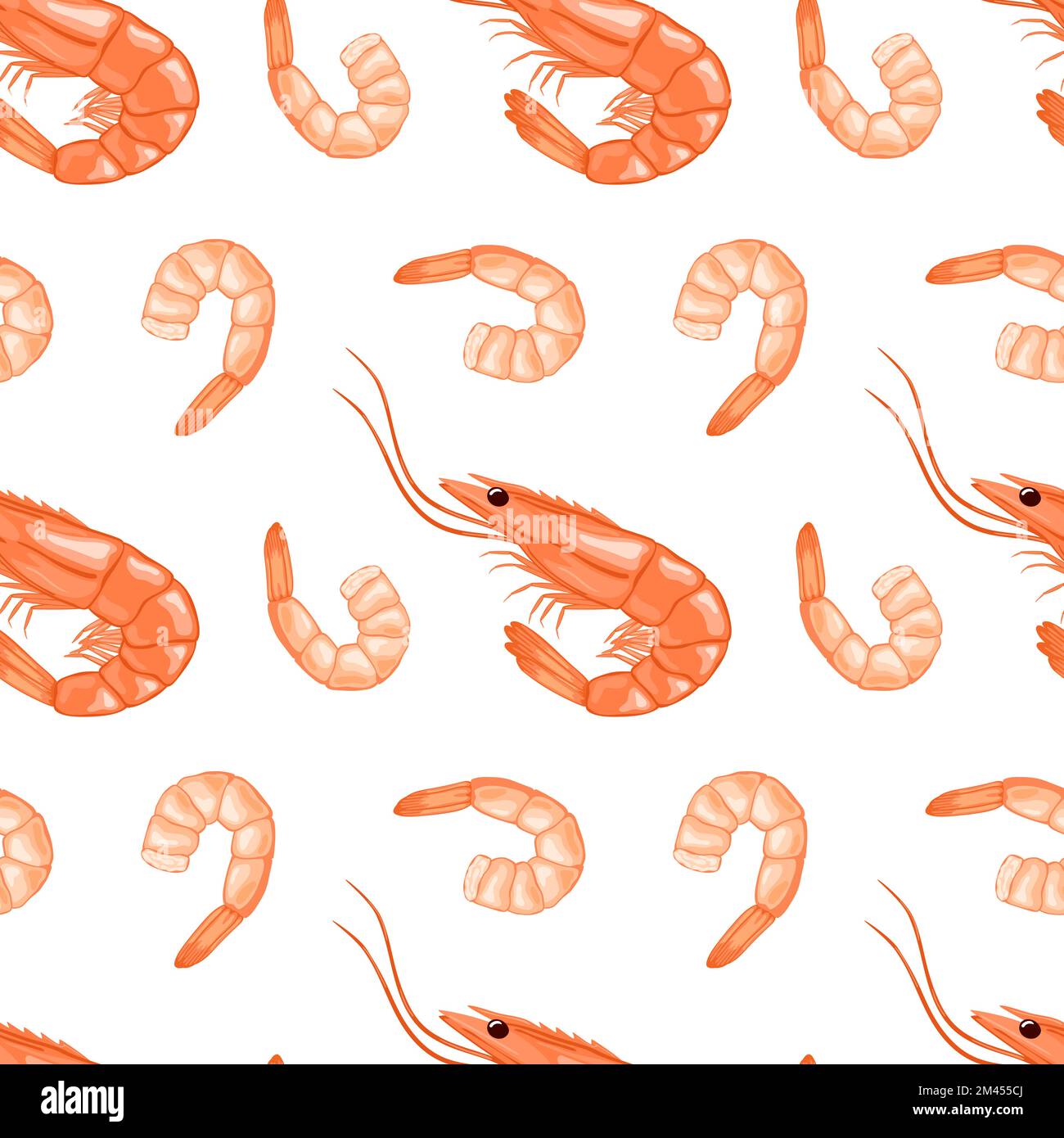 Pesce senza cuciture modello Illustrazione Vettoriale