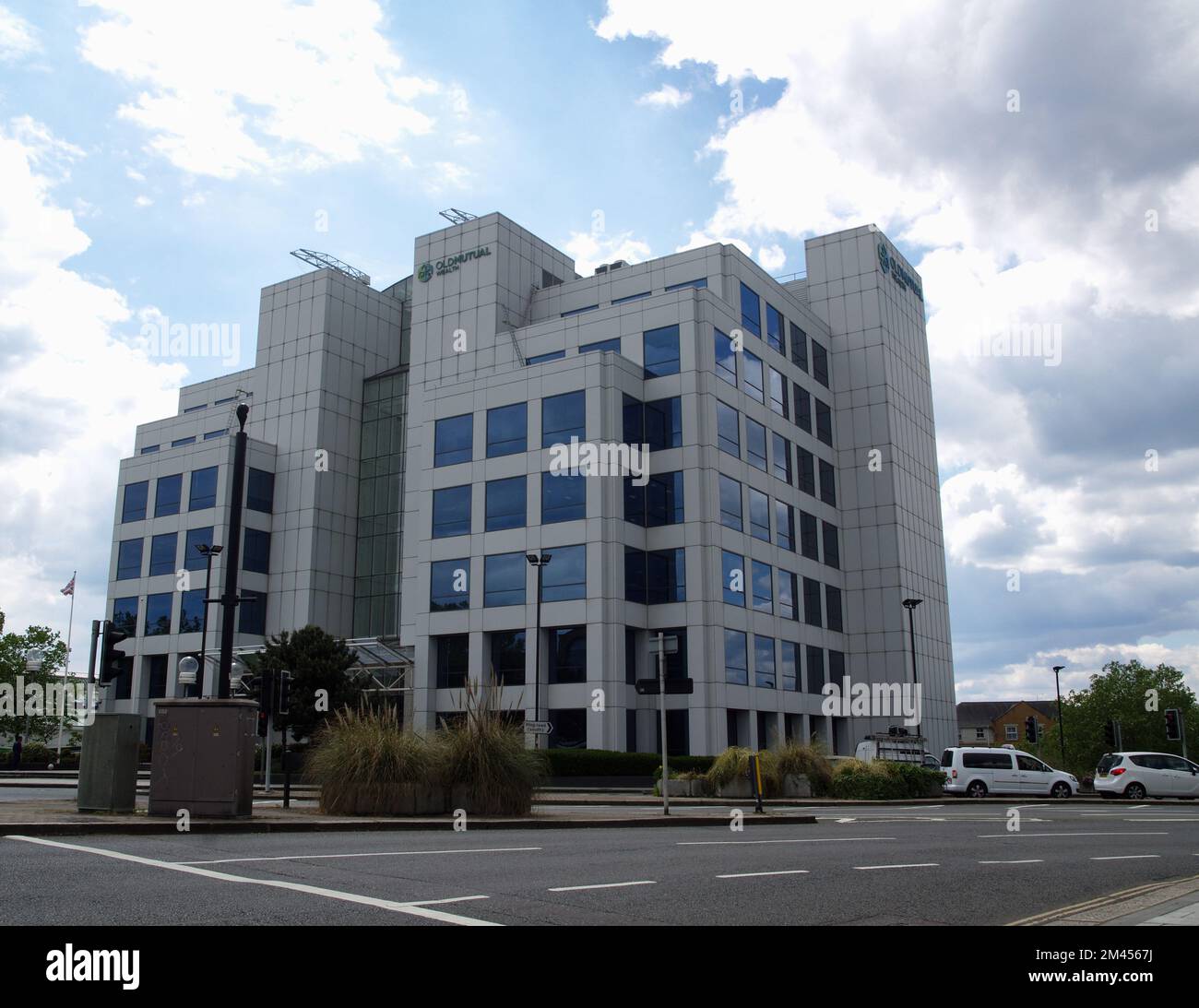 Edificio per uffici Old Mutual Health, Portland Terrace, Southampton, Hampshire, Inghilterra, REGNO UNITO Foto Stock