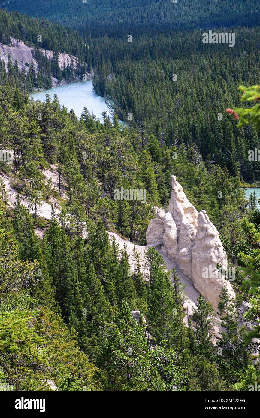 Il parco nazionale di Banff Alberta Canada Foto Stock