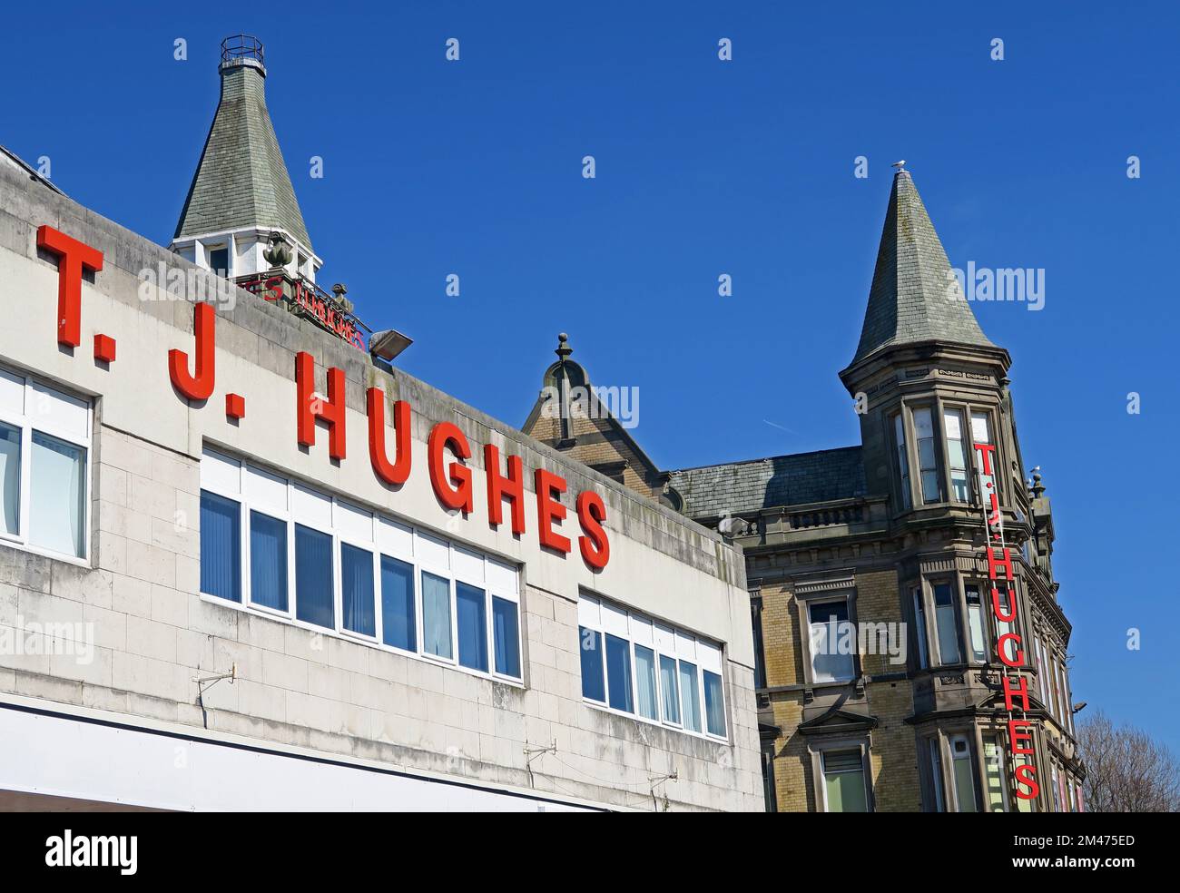 TJS, grande magazzino TJ Hughes, 105 London Road, Liverpool, Merseyside, Inghilterra, REGNO UNITO, L3 8JA Foto Stock