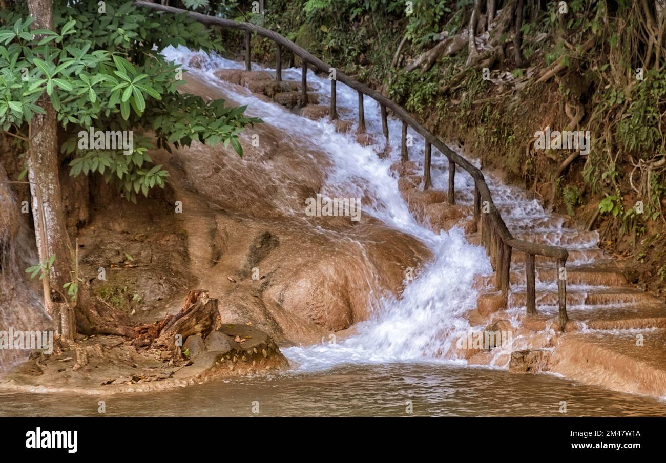 Sai Yok noi Thailandia Foto Stock