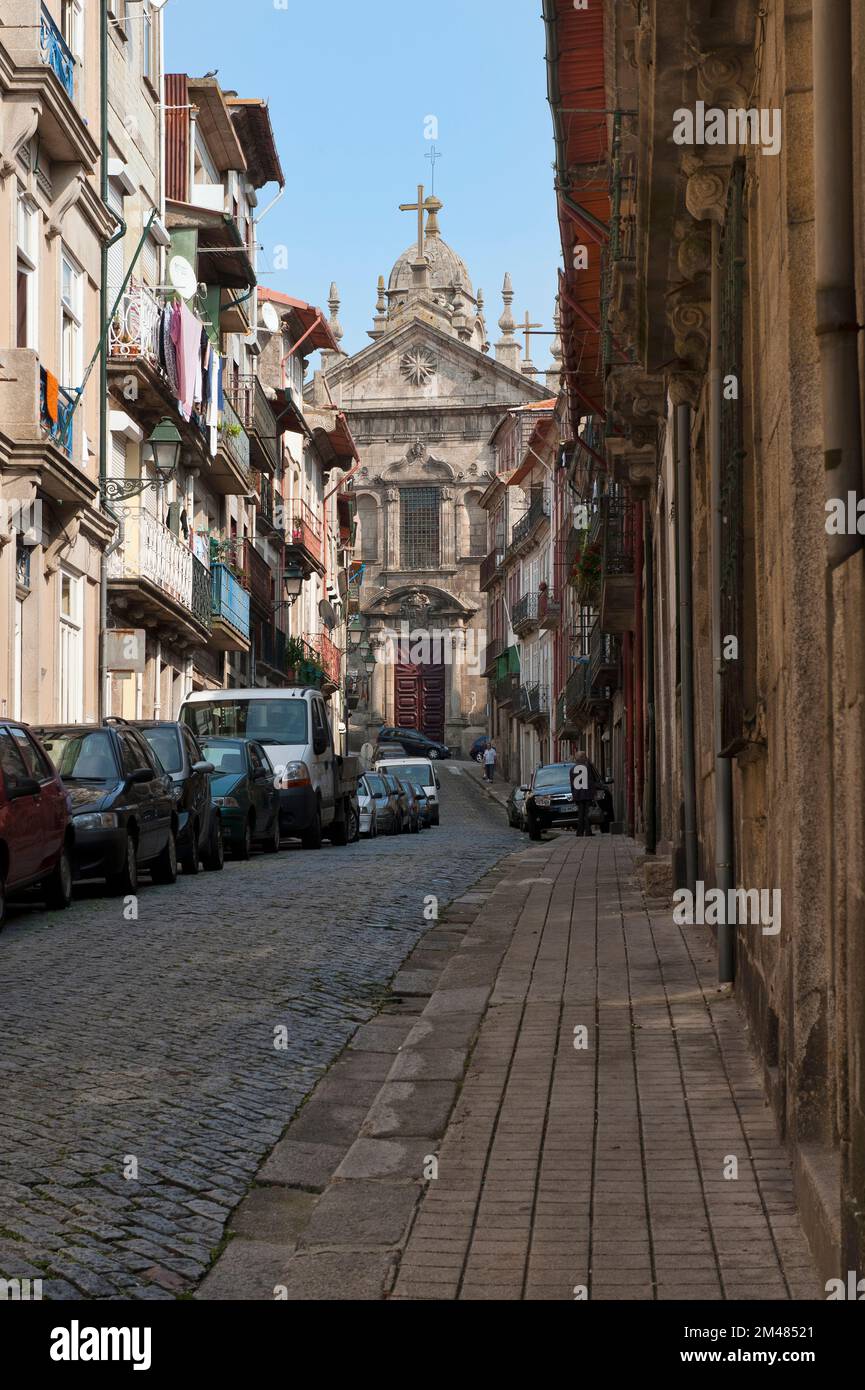 Nossa Senhora da Vitoria Chiesa, Porto, Portogallo, Patrimonio Mondiale dell Unesco Foto Stock