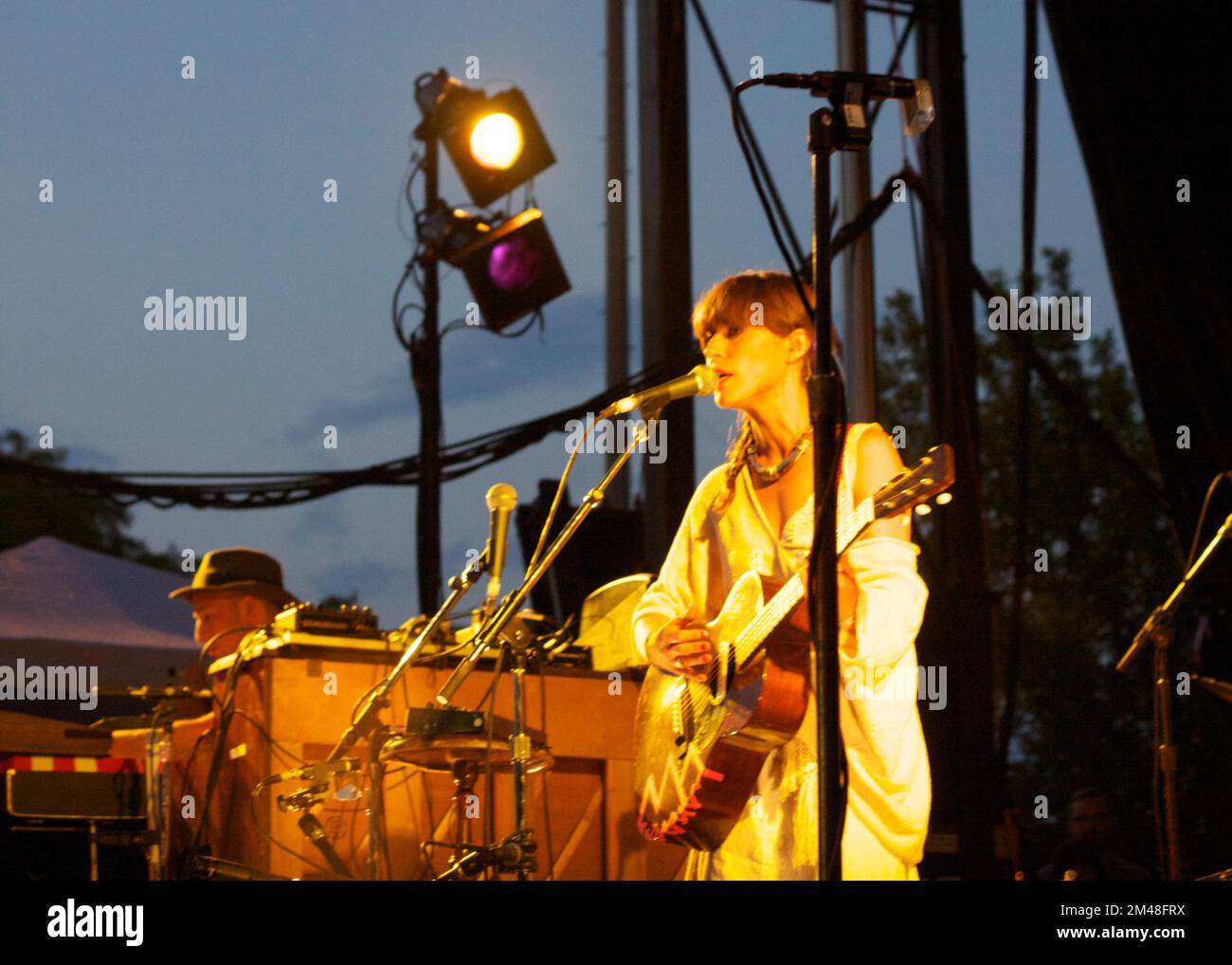 Pitchfork Music Festival - Feist in concerto Foto Stock