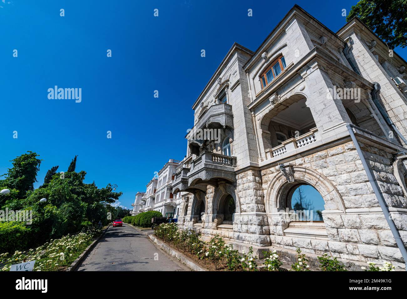 Livadia Palace, Yalta, Crimea, Russia Foto Stock