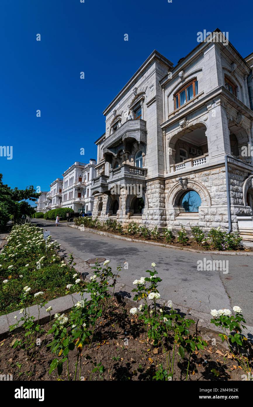 Livadia Palace, Yalta, Crimea, Russia Foto Stock