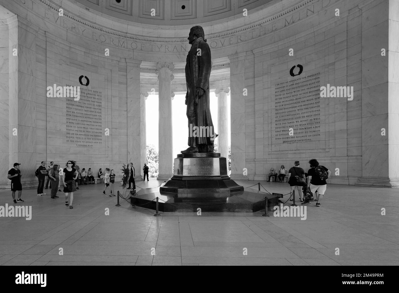 Jefferson Memorial, Washington DC, Stati Uniti d'America Foto Stock