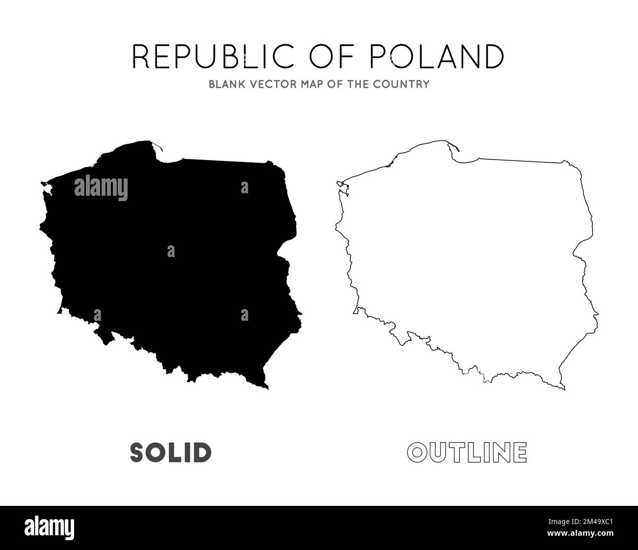 cartine della polonia - 6 Europa dell' est cartina Foto e Immagini Stock in Bianco e Nero - Alamy