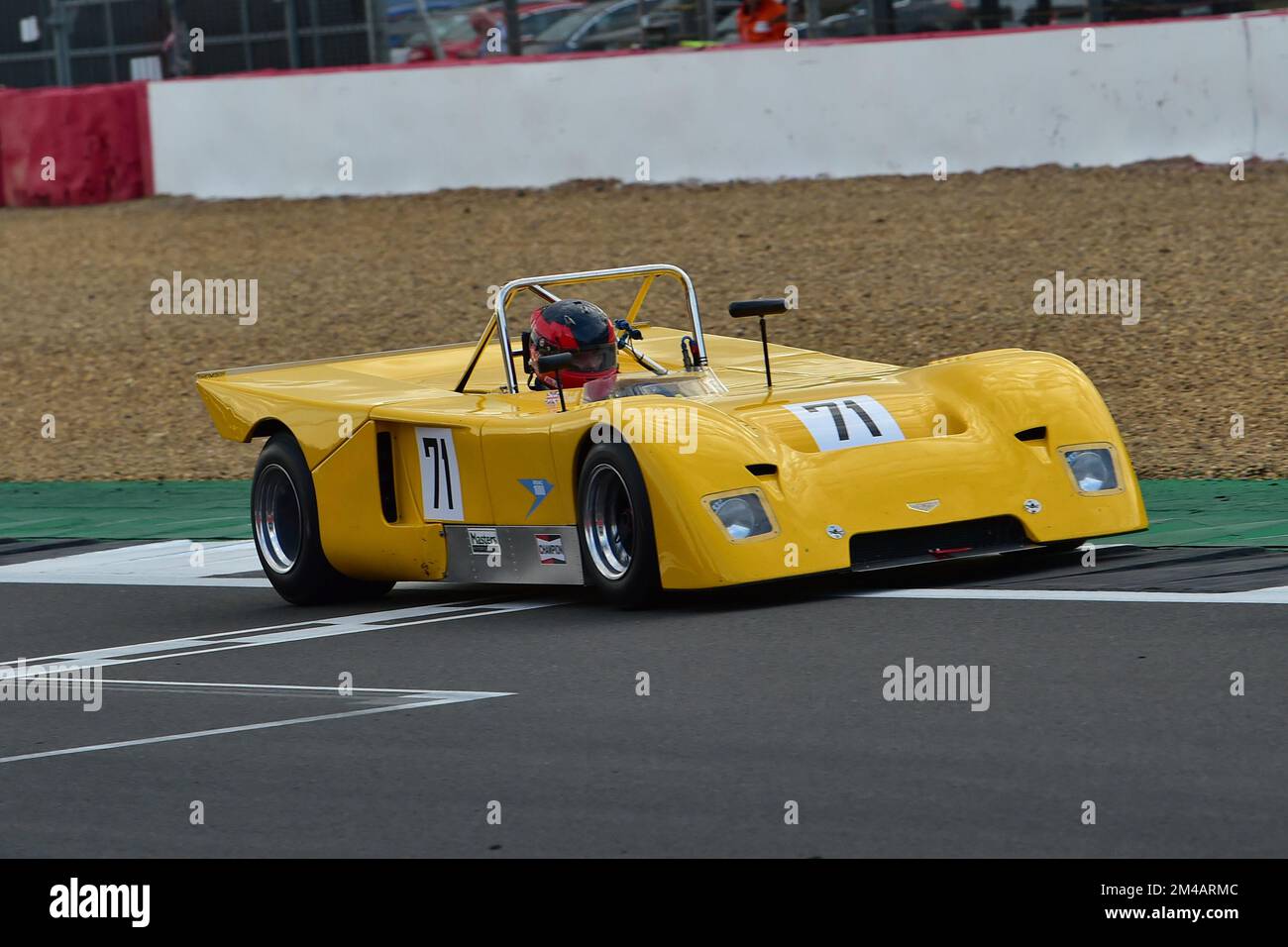 Jonathan Mitchell, Chevron B19, Yokohama Trophy per Masters Sports Car Legends, una gara di 50 minuti con vetture che hanno gareggiato dal 1962 al 1974, un'opzione Foto Stock