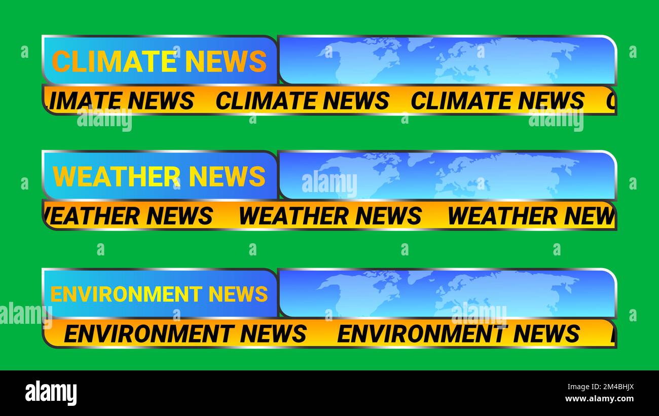 Diverse linee di catagoria delle notizie con spazio di testo. notizie eventi relativi concetto. Foto Stock