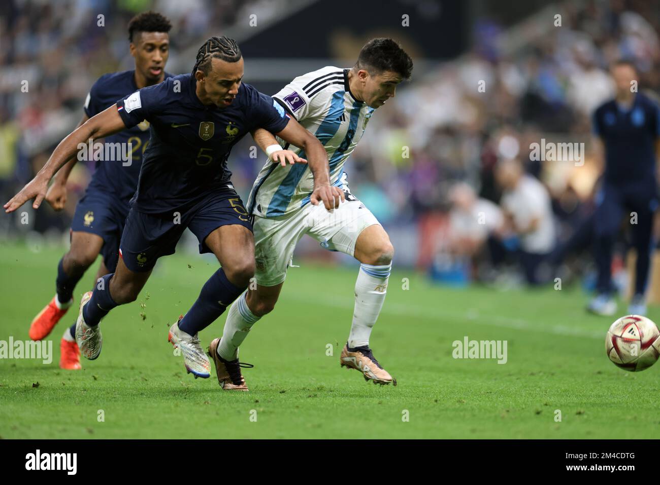 Lusail, Qatar. Coppa del mondo FIFA. Corrispondenza 64. Argentina vs Francia. 18th dicembre 2022. Foto Stock