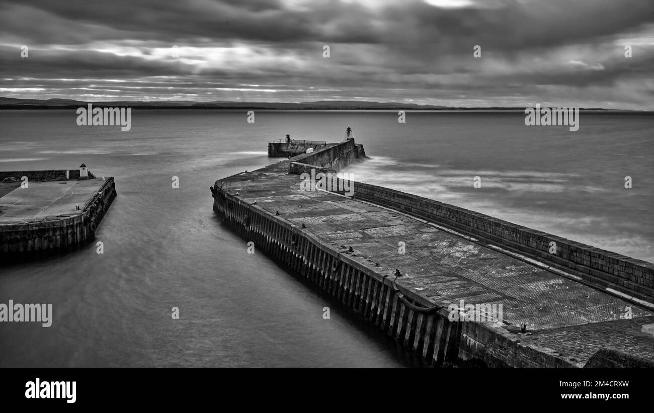 Porto Burghead Foto Stock