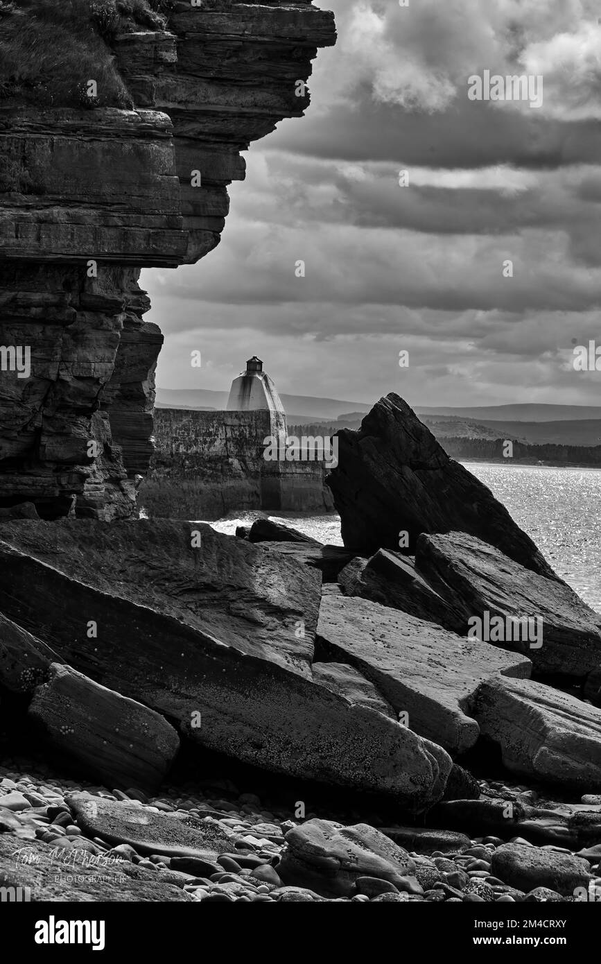 Porto Burghead Foto Stock
