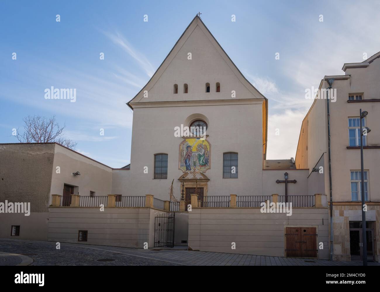 Chiesa dell'Annunciazione della Beata Vergine Maria - Olomouc, Repubblica Ceca Foto Stock