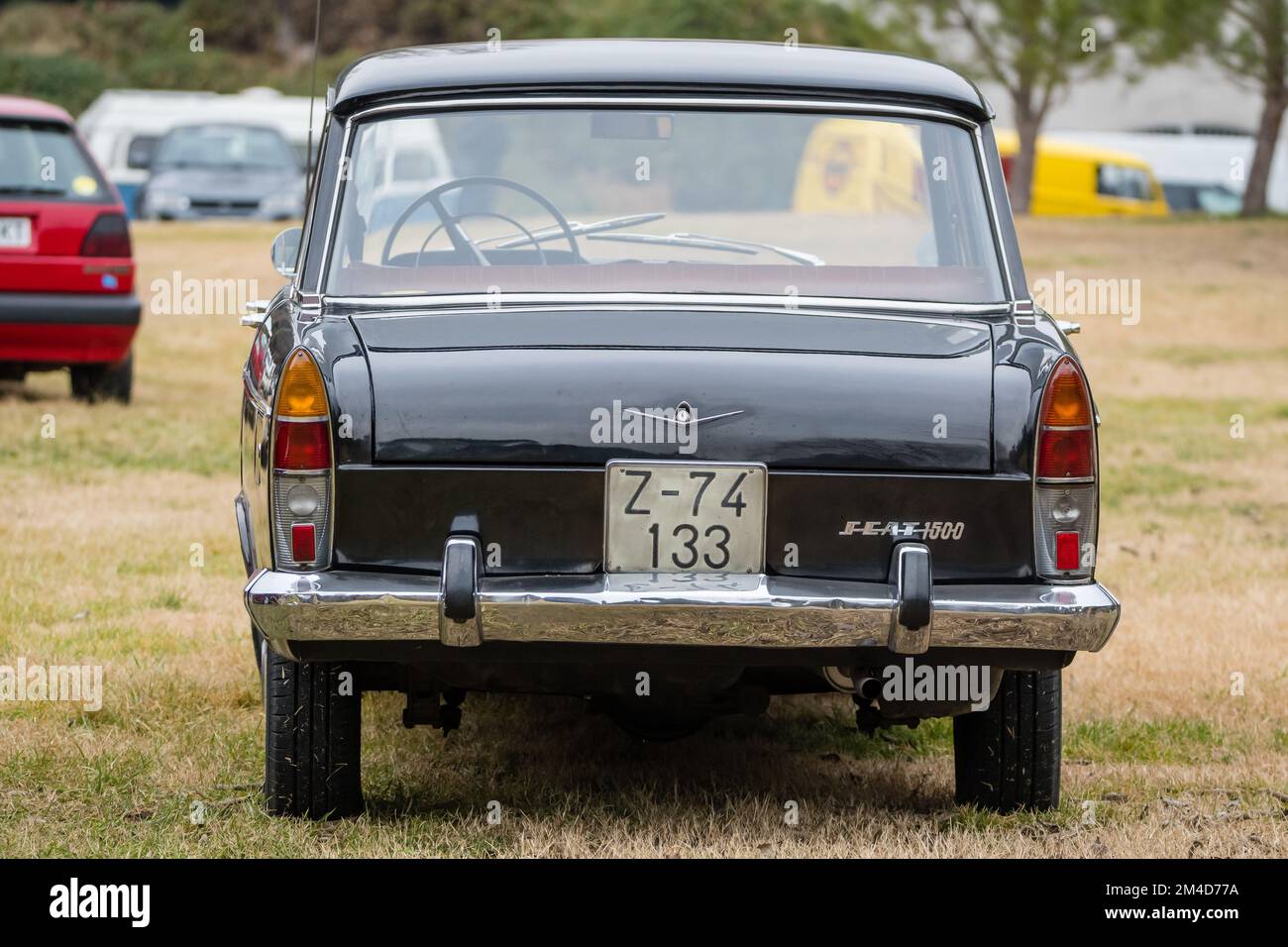 Posto a 1500, auto calsica, mostra auto, Catalogna, Spagna Foto Stock