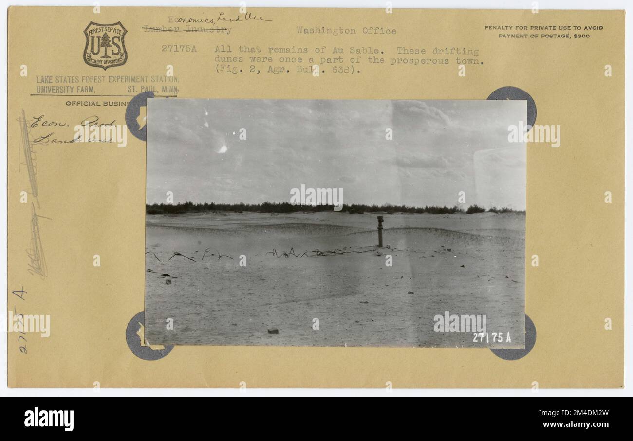 Pulp & Paper Mills - Mulino di Polp/Paper abbandonato. Fotografie relative alle foreste nazionali, alle pratiche di gestione delle risorse, al personale e alla storia culturale ed economica Foto Stock