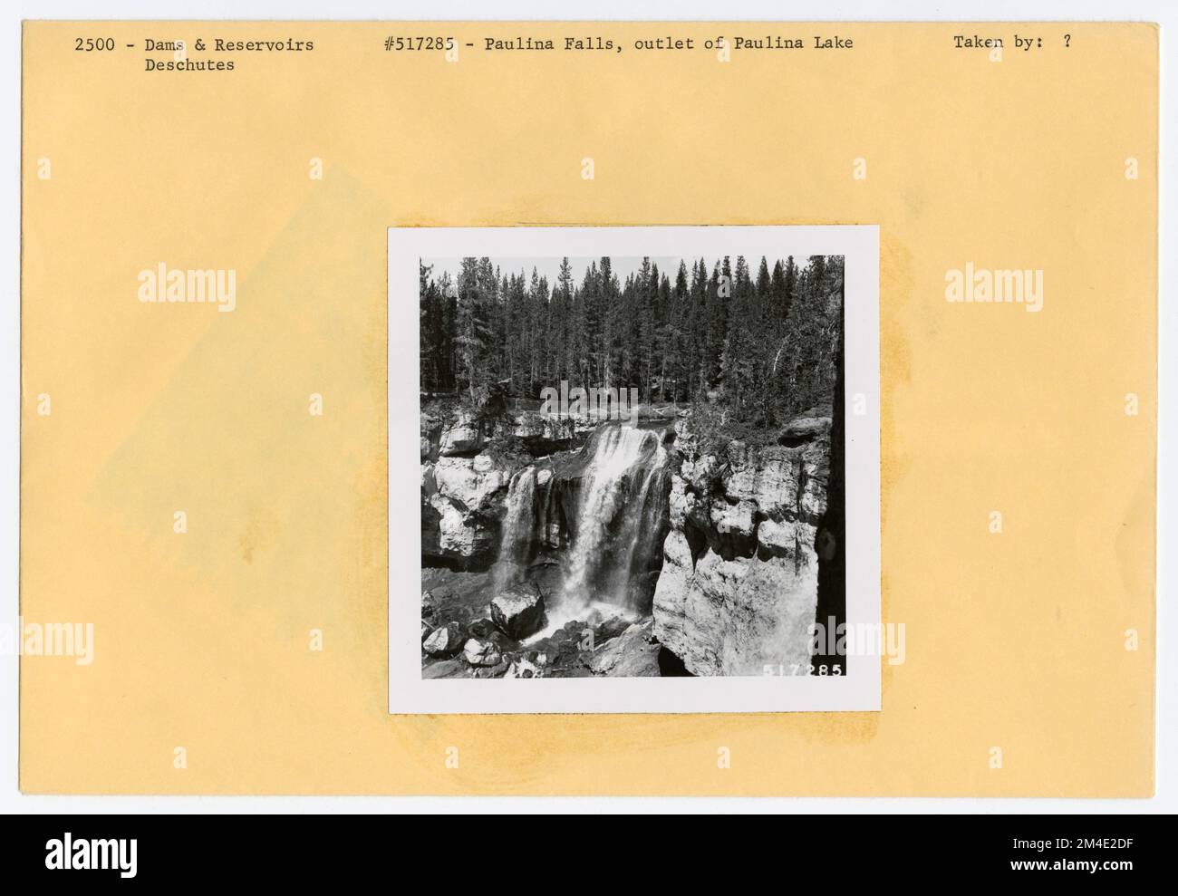 Serbatoi - informazioni generali. Fotografie relative alle foreste nazionali, alle pratiche di gestione delle risorse, al personale e alla storia culturale ed economica Foto Stock