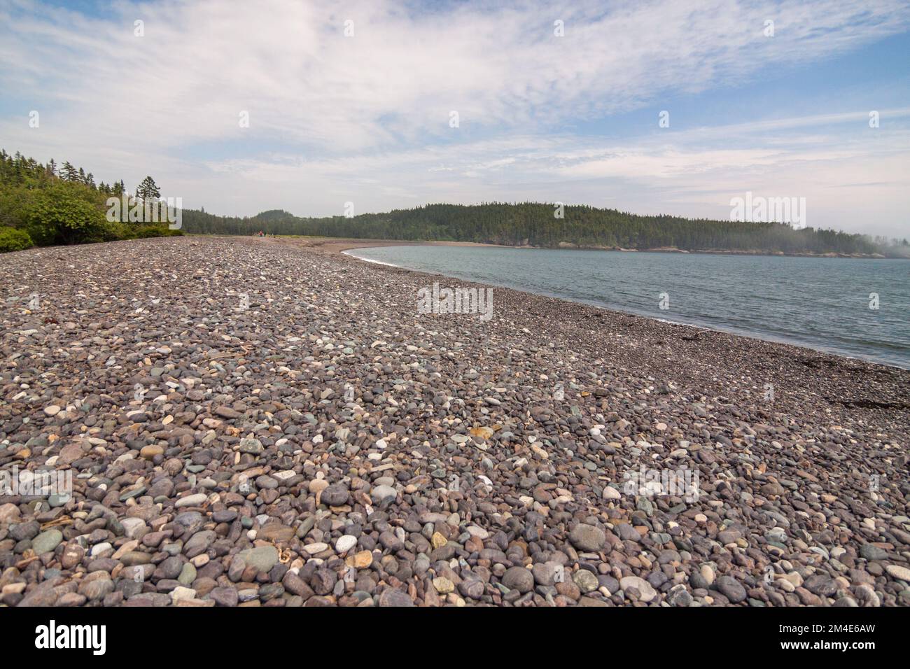 Jasper Beach è fatto di jasper. Foto Stock