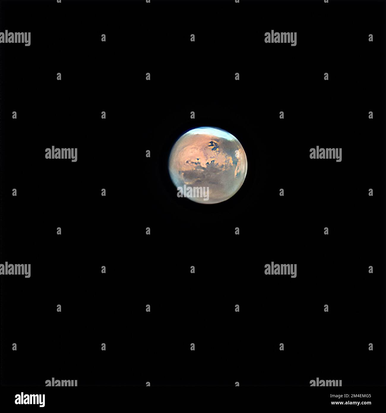Il pianeta Marte Foto Stock