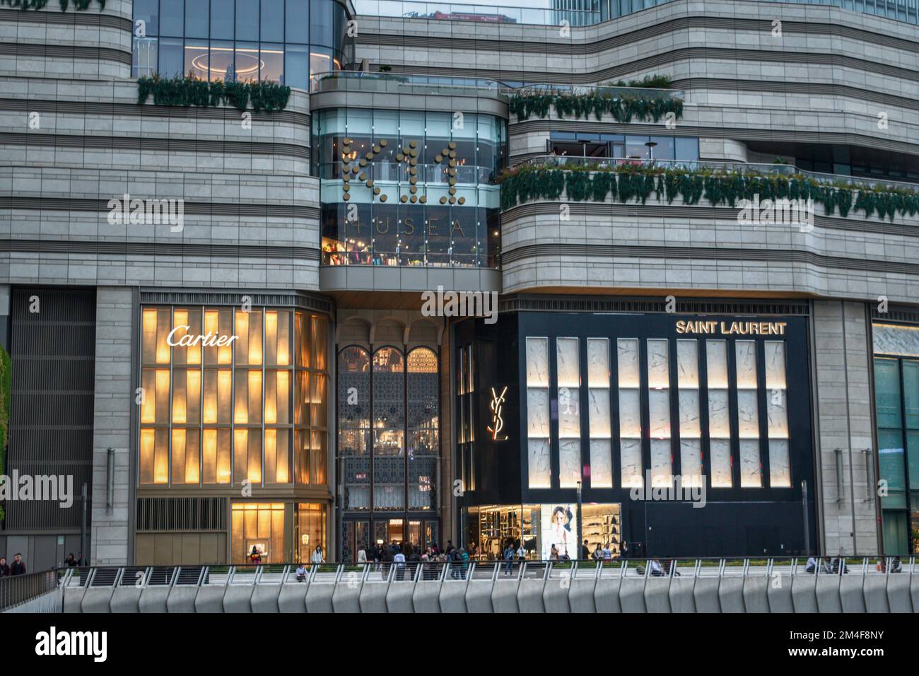 K11 Musea Mall di Hong Kong Foto Stock