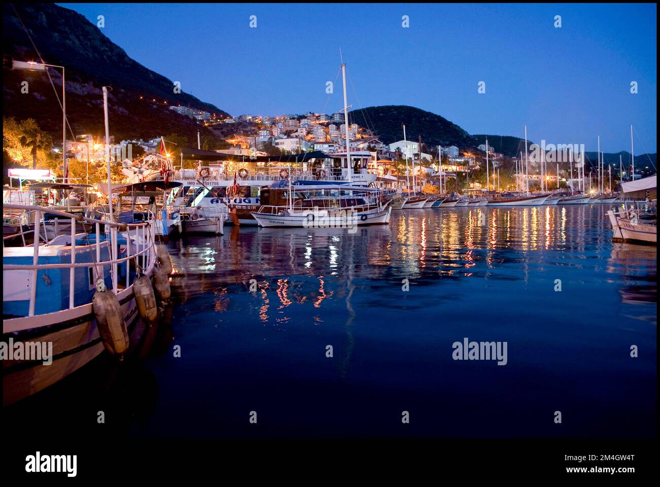 Porto di Kas in Turchia - vvbvanbree fotografie Foto Stock