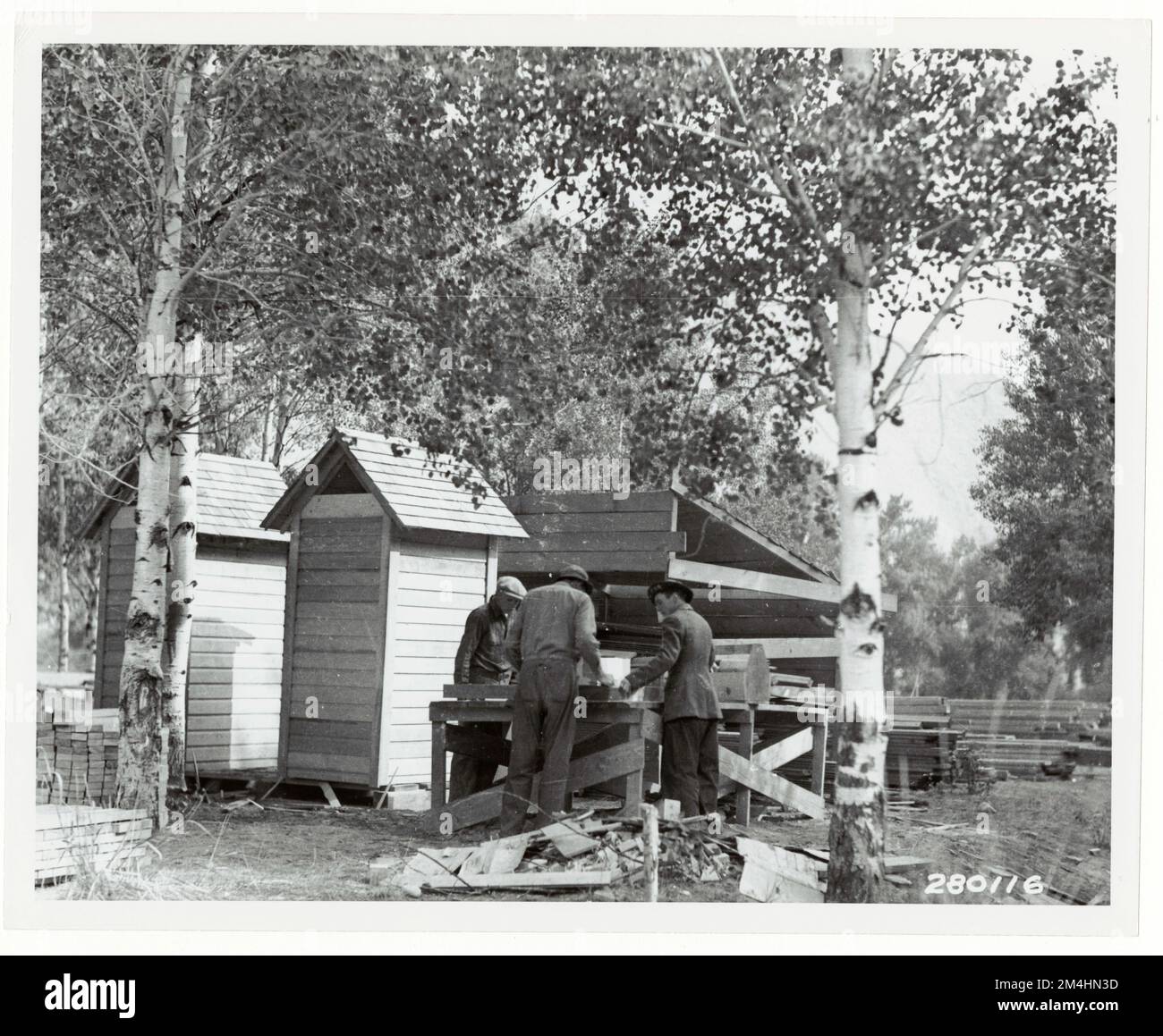 Miglioramenti ricreativi - Utah. Fotografie relative alle foreste nazionali, alle pratiche di gestione delle risorse, al personale e alla storia culturale ed economica Foto Stock