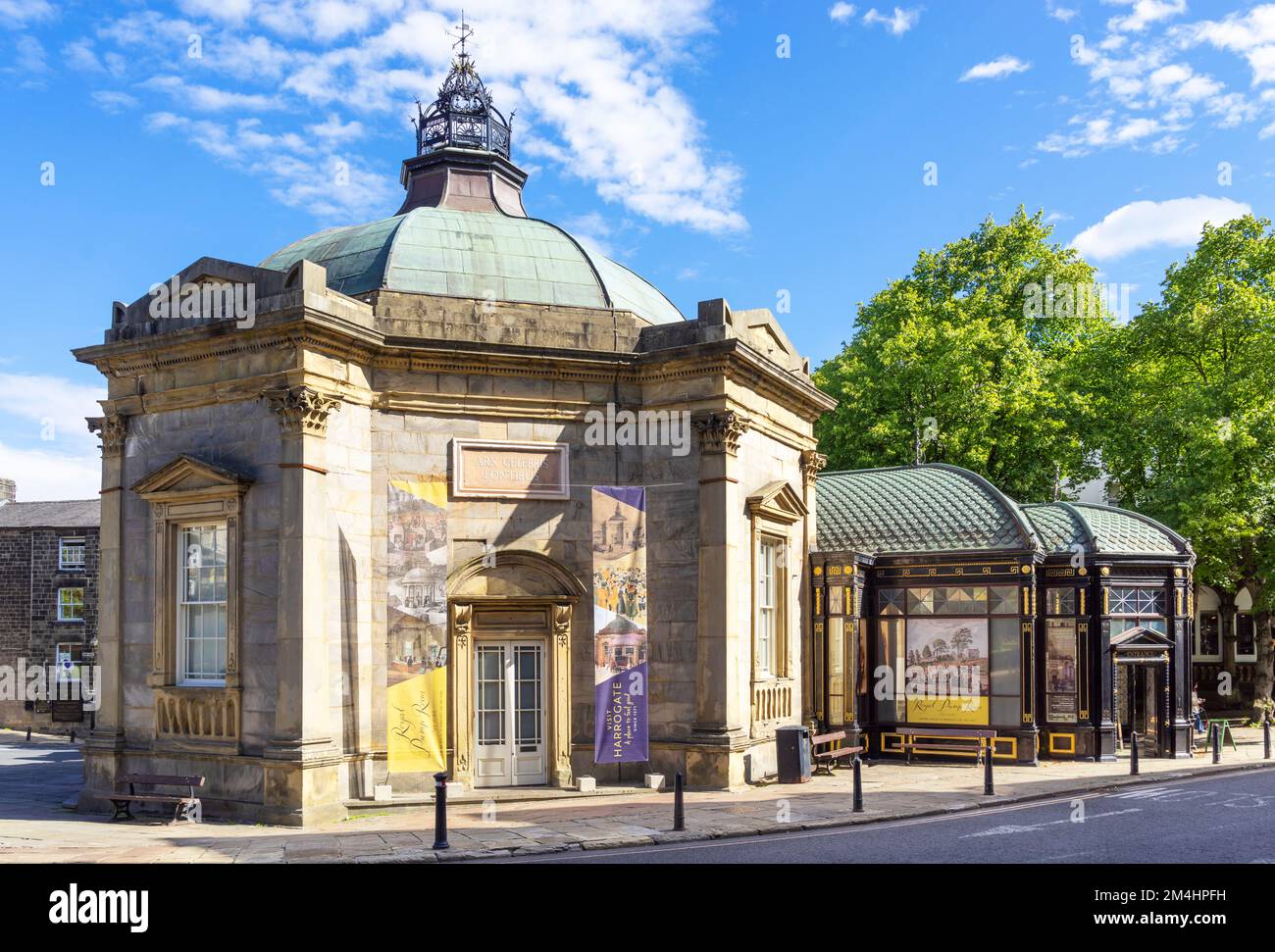 Harrogate Yorkshire Harrogate Pump Rooms Harrogate Royal Pump Room Museum Royal Parade Harrogate North Yorkshire Inghilterra UK GB Europe Foto Stock