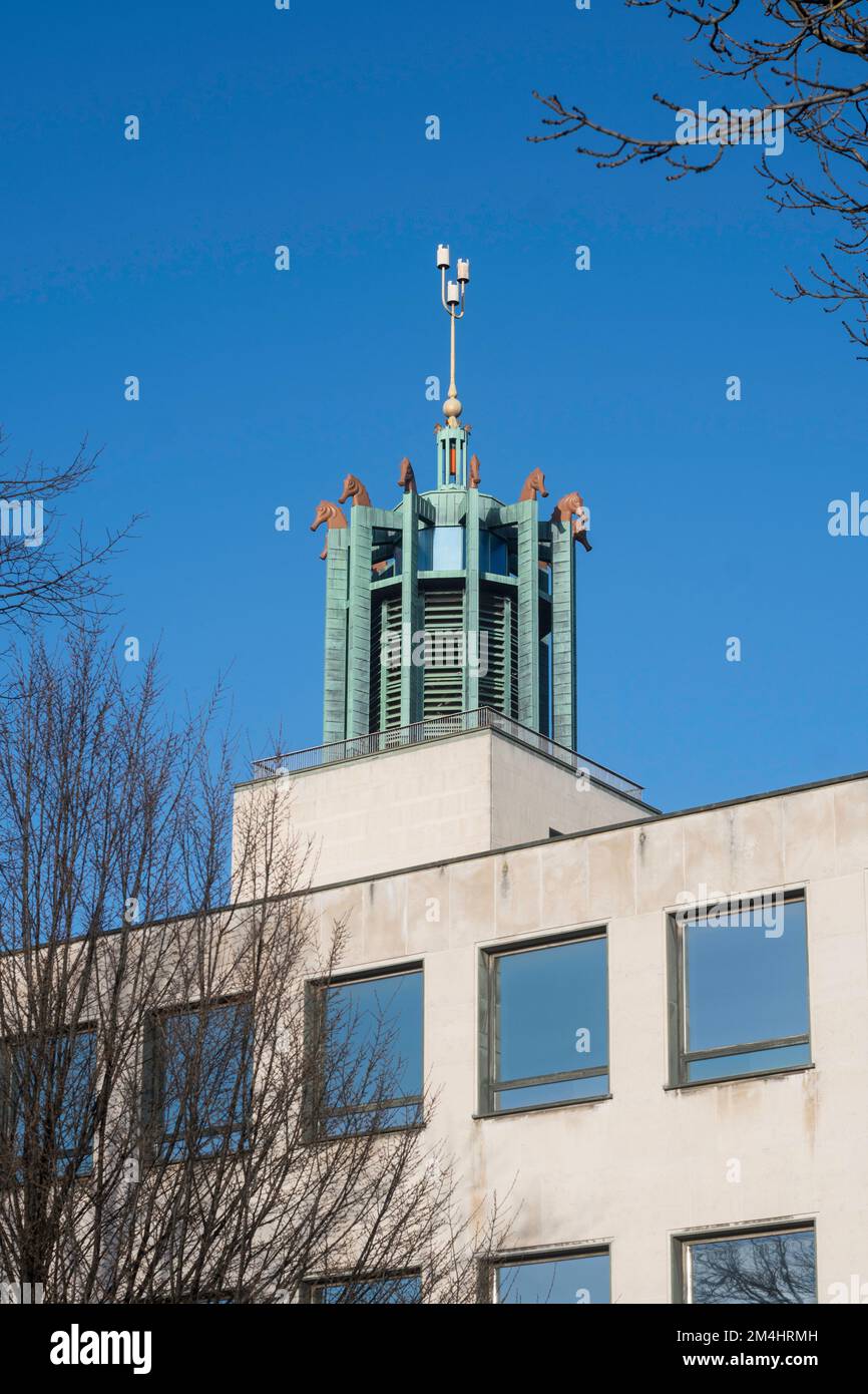 Newcastle Civic Centre, Newcastle upon Tyne, Inghilterra nord-orientale Regno Unito. Foto Stock