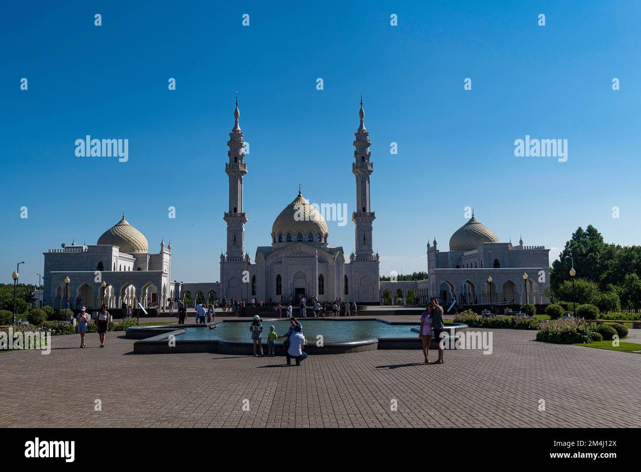 Moschea Bianca, sito UNESCO di Bolgar, Repubblica di Tartastan, Russia Foto Stock