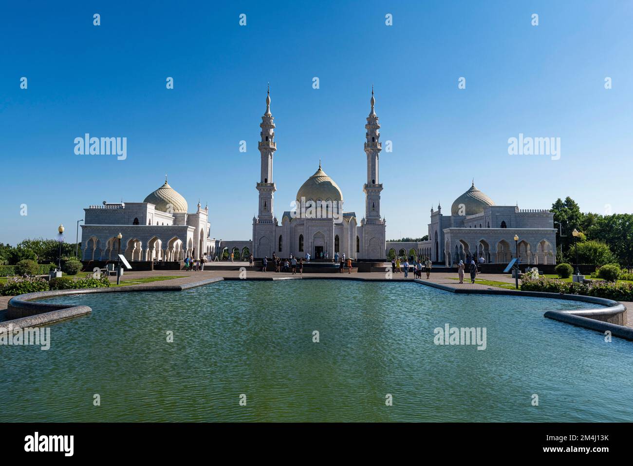 Moschea Bianca, sito UNESCO di Bolgar, Repubblica di Tartastan, Russia Foto Stock