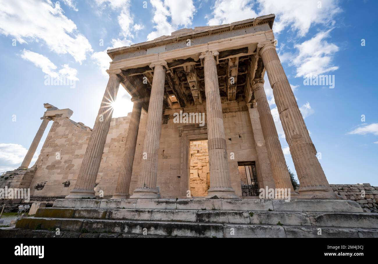 Odeon di Erode Attico, Acropoli di Atene, Grecia Foto Stock