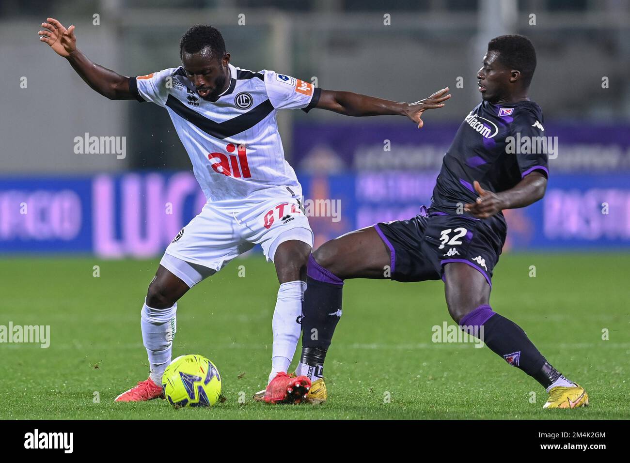 Lorenzo Amatucci Acf Fiorentina U19 Celebrates 新闻传媒库存照片- 库存图片