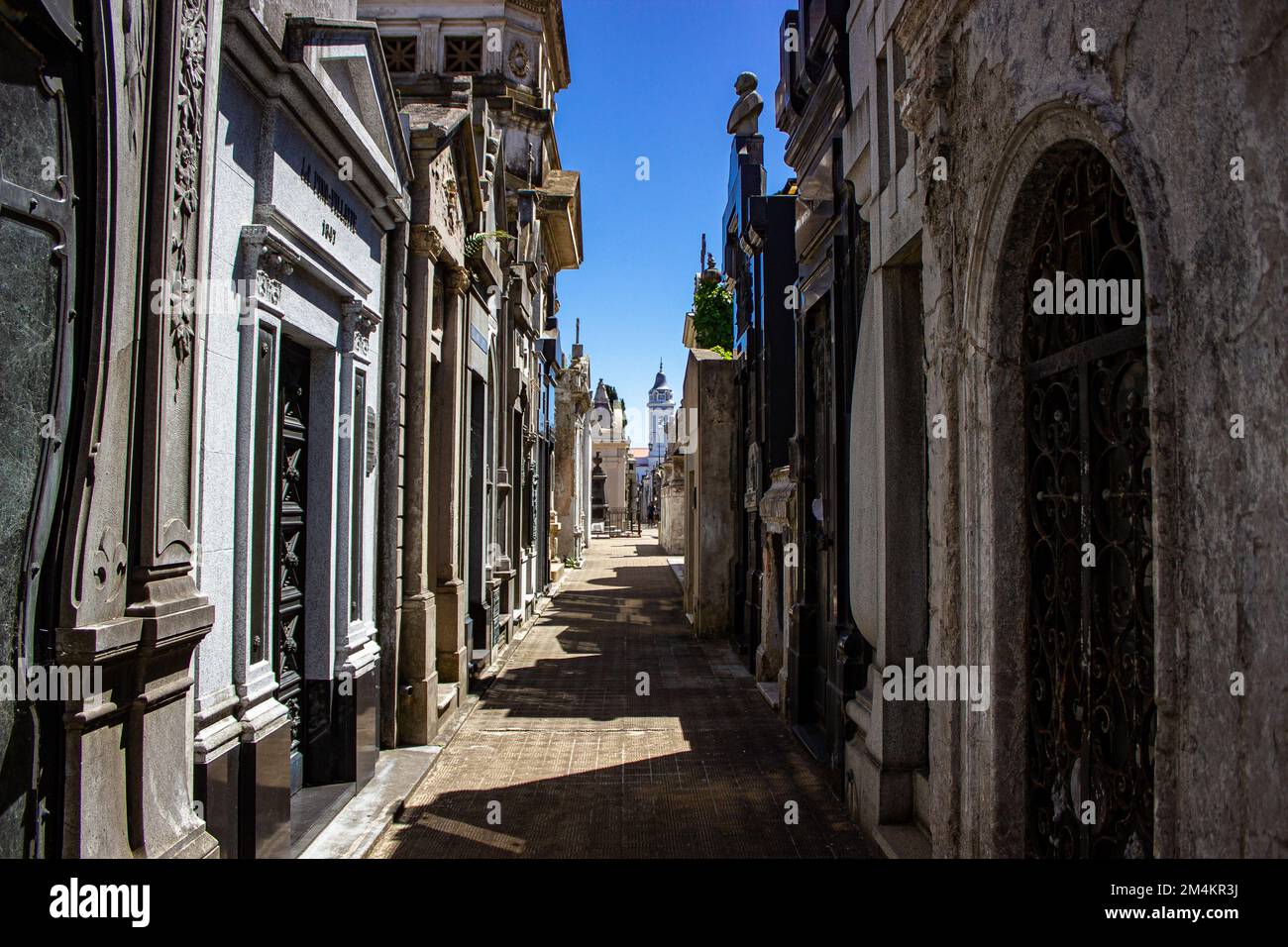 Vecchio cimitero Foto Stock