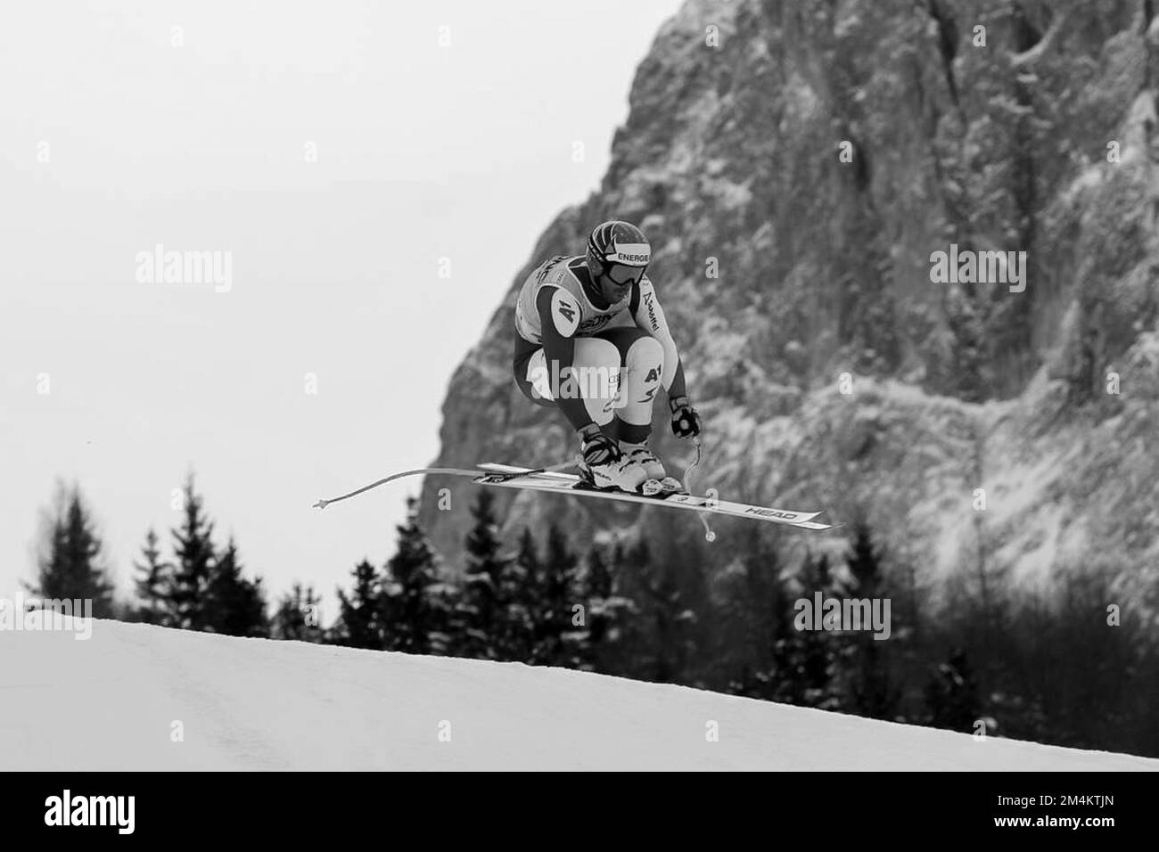 Saslong Slope, Santa Cristina - Val Gardena, Italia, 15 dicembre 2022, Kriechmayr Vincent durante la FIS Alpine Ski World Cup - discesa uomo - gara di sci alpino Foto Stock