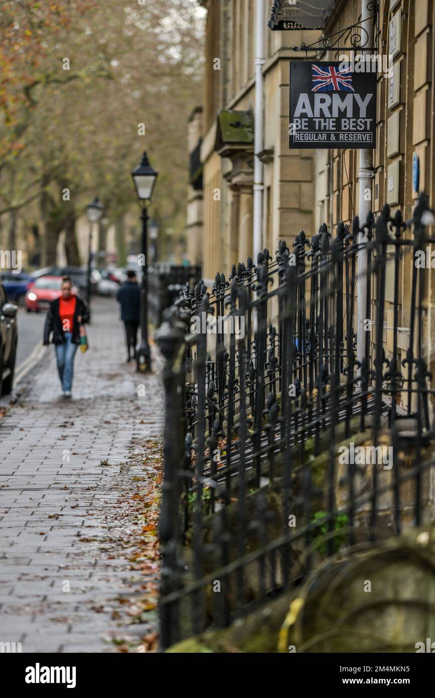 Fotografia urbana di strada Oxford Foto Stock