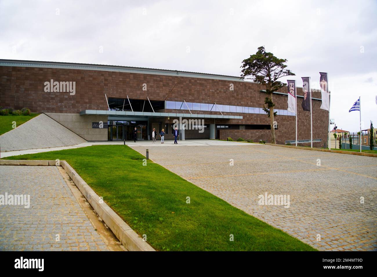 Esterno del Museo Archeologico, la Canea, Creta Foto Stock