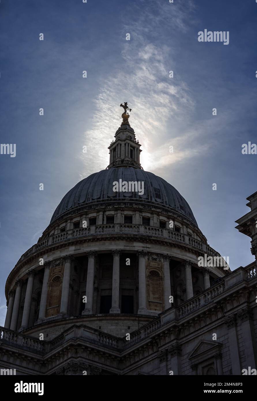 Cattedrale di St Pauls - Città di Londra Foto Stock