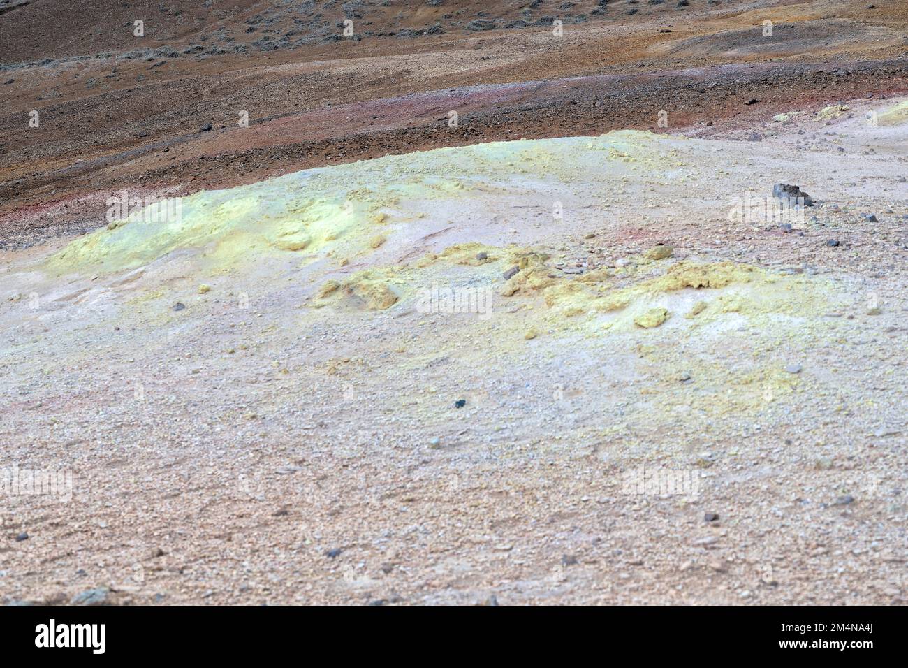 Attività geotermica a Krisuvik, Islanda Foto Stock