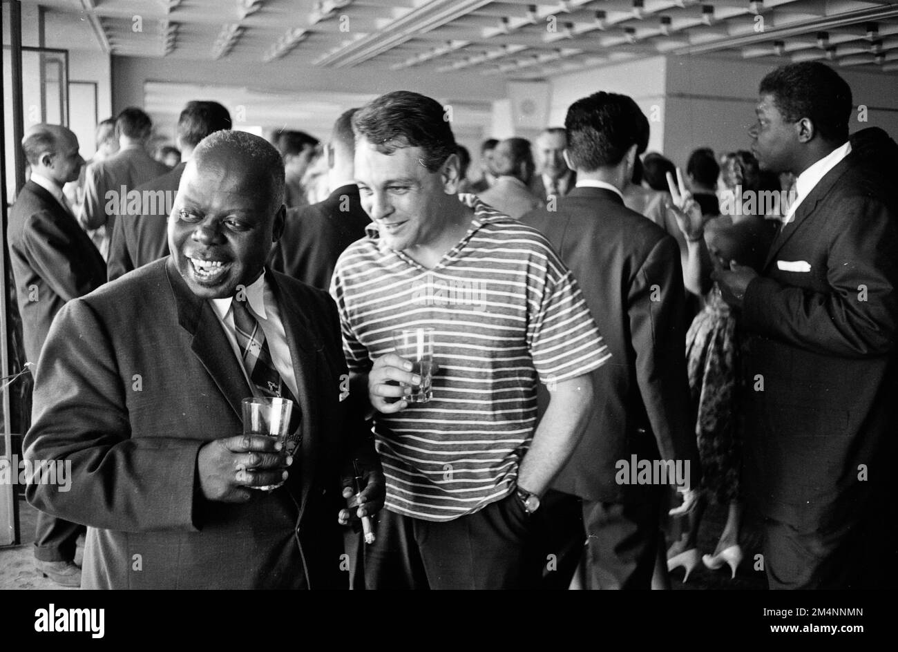 Festival de Jazz de Cannes. Fotografie dei programmi di Marshall Plan, mostre e personale Foto Stock