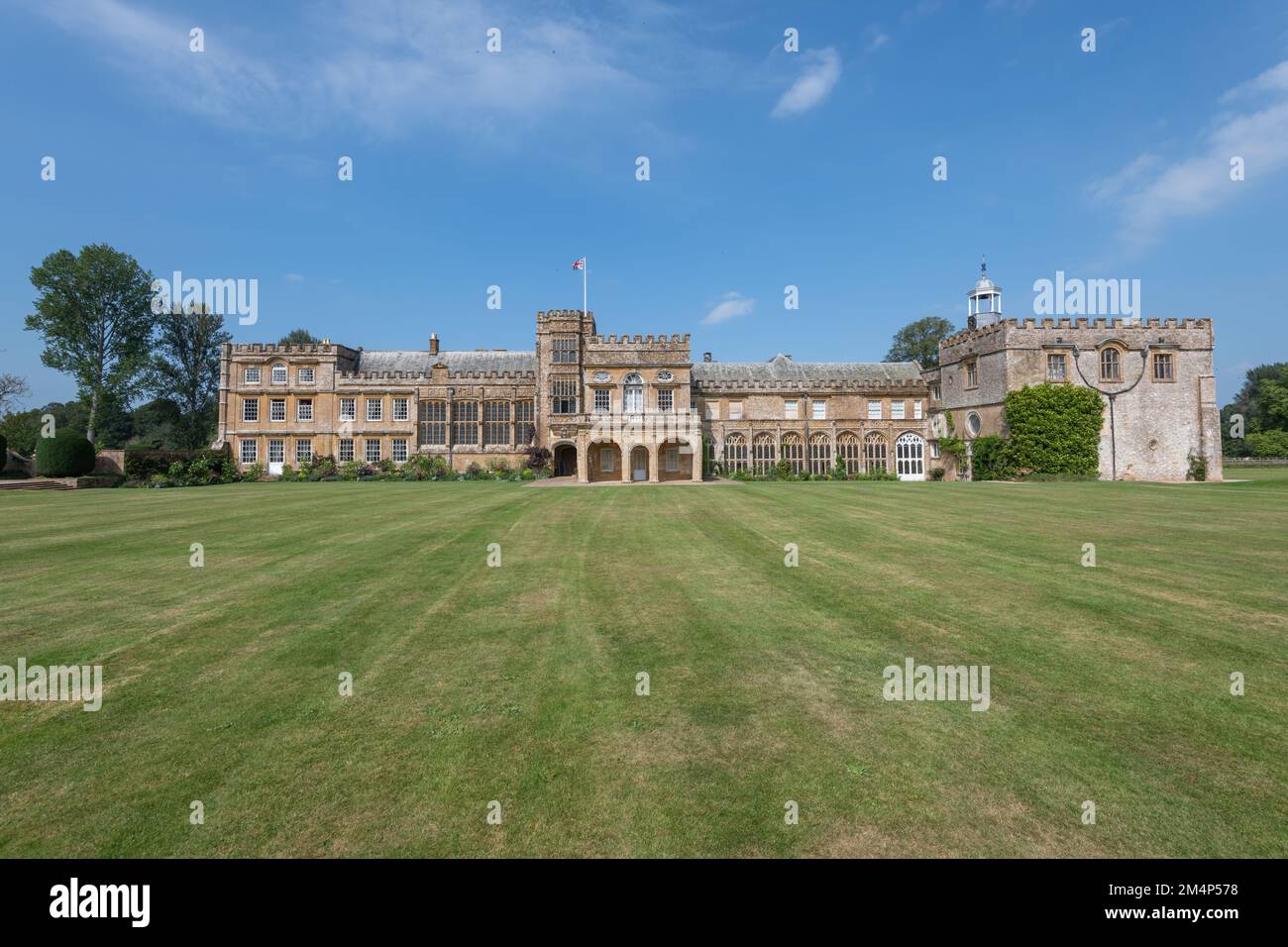 Chard.Somerset.United Kingdom.September 4th 2021.View of Forde Abbey in Somerset Foto Stock